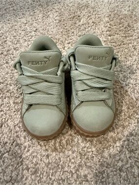 Puma X Fenty Rihanna Creeper Phatty Green Fog Kids Shoes 5C